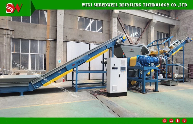Automatic E-Waste/Metal/Plastic/Wood/Furniture Shredding Equipment for Recycle