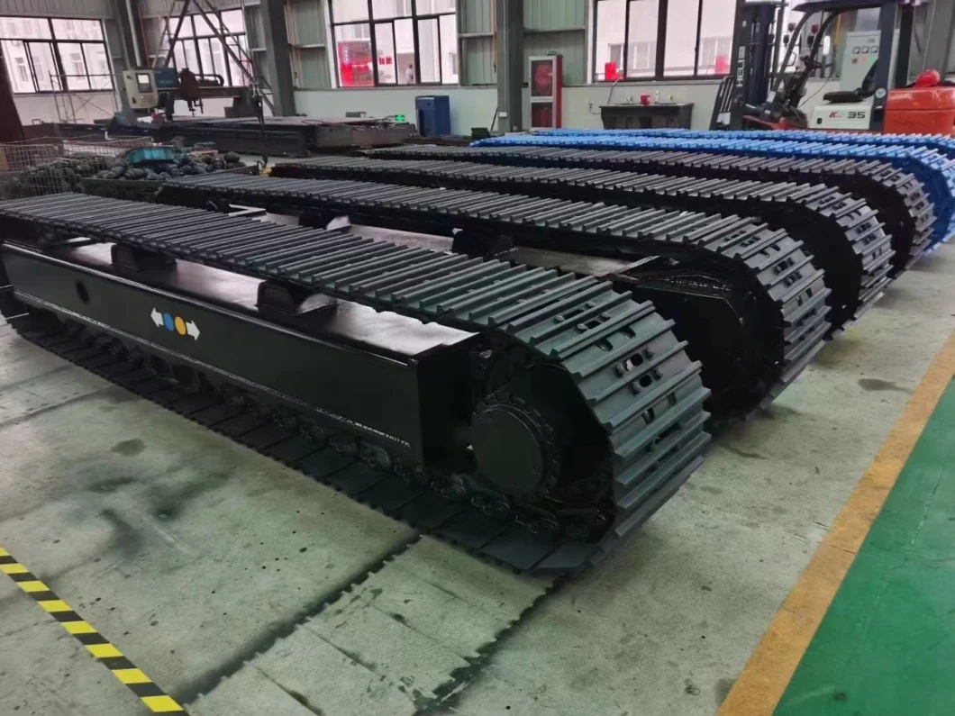 Professional Construction Machinery Factory Production Can Be Customized Rubber Track Chassis for Excavator Loaders and Drill