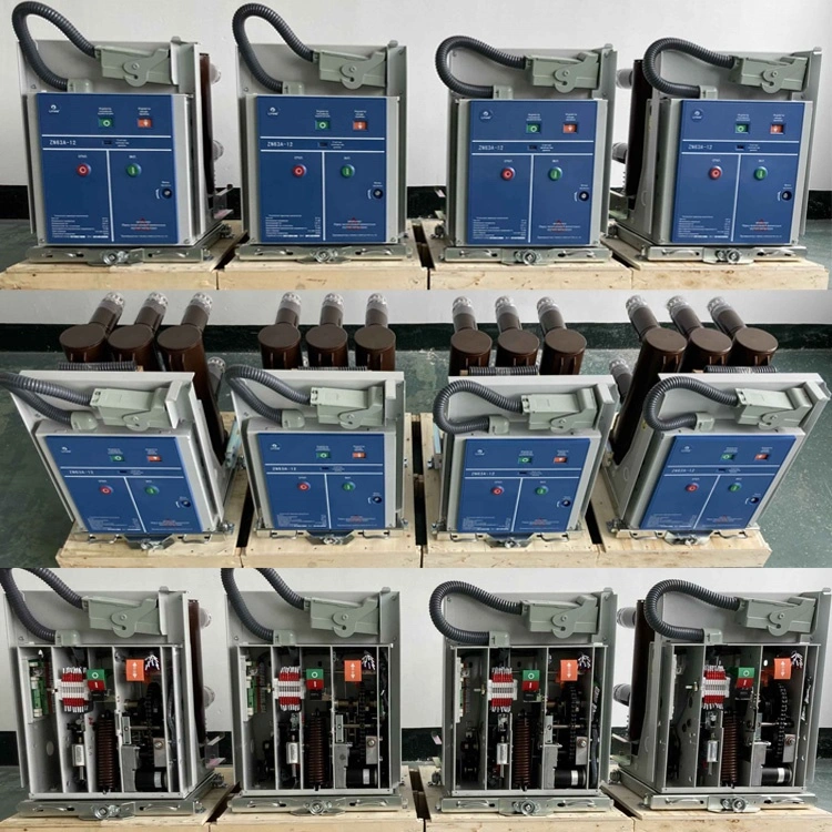 Vs1-24kv 630A 1250A Indoor Vs1 Zn63 Vcb Front Mounted Vacuum Interrupters for Distribution Switchgear