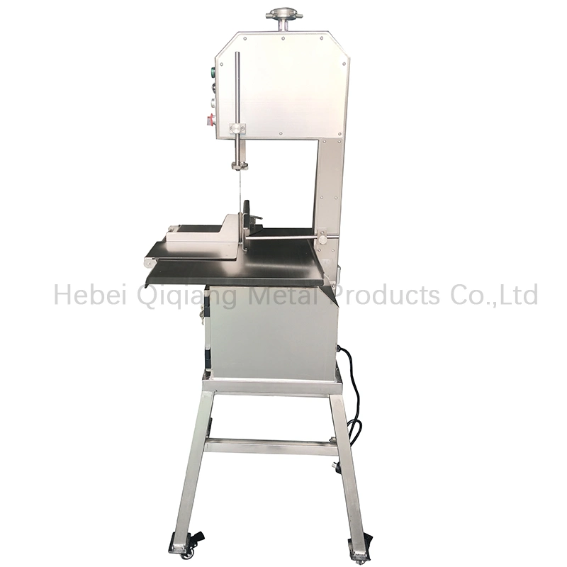 Qh300A Wholesale Electric Kitchen Frozen Fish Cow Meat Band Saw Pig/Pork Chicken Cutting Machine Table Bone Saw Equipment 2HP/1.5kw Manufacturer