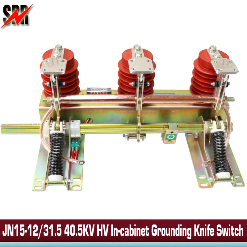 Jn15-12/31.5 40.5kv Hv in-Cabinet Grounding Knife Switch, 40.5kv High Voltage Switchgear Earthing Switch