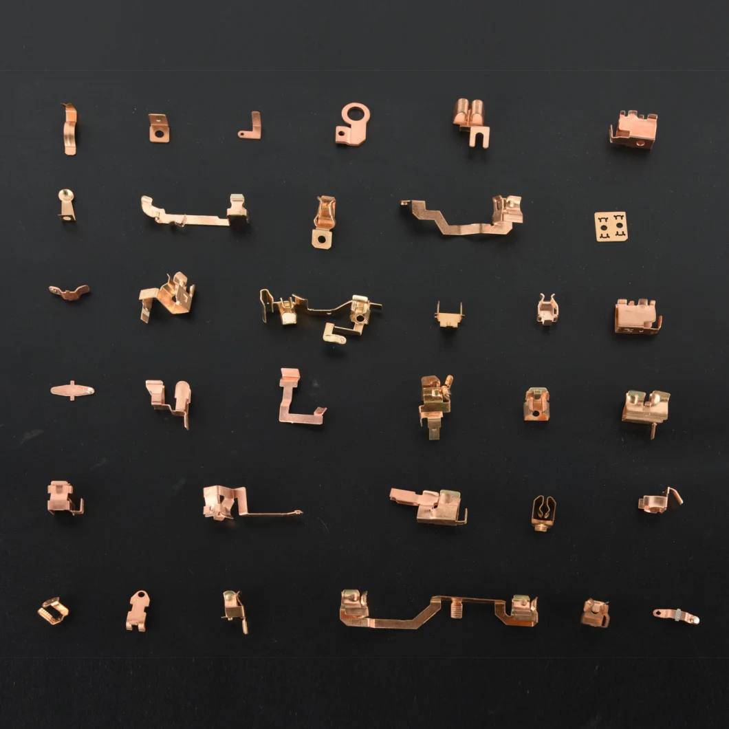 Copper Spare Parts Sheet Metal Stamping Custom Brass Components