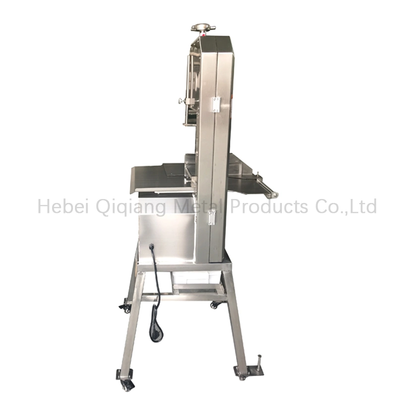 Qh300A Wholesale Electric Kitchen Frozen Fish Cow Meat Band Saw Pig/Pork Chicken Cutting Machine Table Bone Saw Equipment 2HP/1.5kw Manufacturer