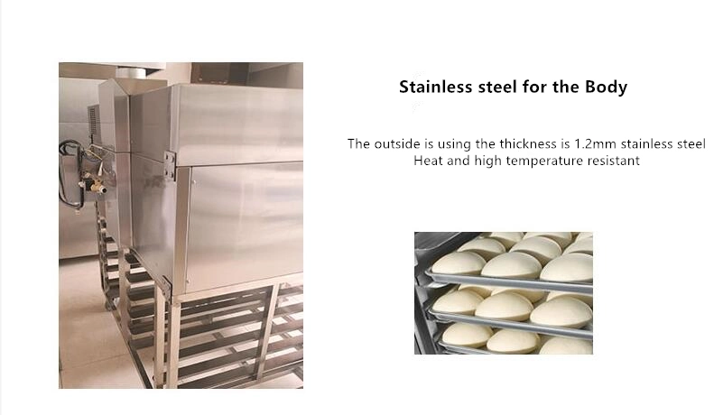 Commercial Stainless Steel 3-Layer 9-Tray Baking Machine Food Machinery Food Bakery Kitchen Equipment for Pizza Bread Cake Electric Baking Deck Oven