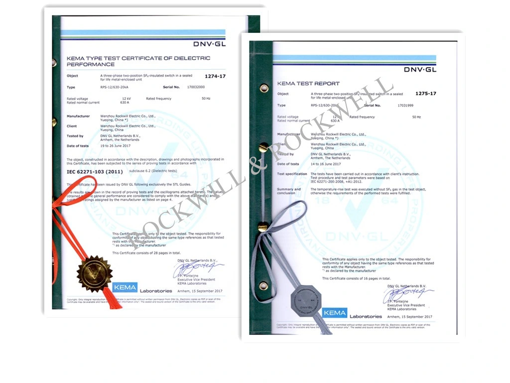 Rps-33kv/630A Outdoor Pole Mounted Sf6 Gas Insulated Load Break Switch (LBS)