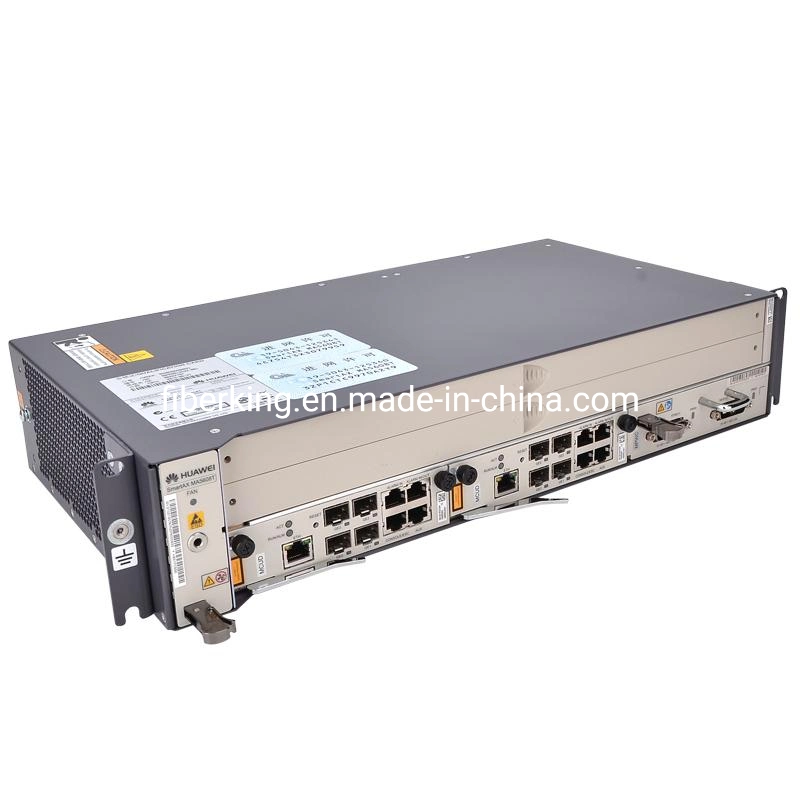 Ma5608t Dual Ge DC Huawei Olt Chassis with 2xmcud 1xmpwc